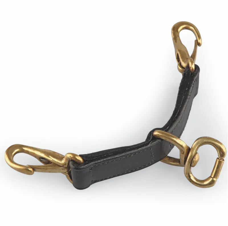Shires Newmarket Leather Attachment Havana Small